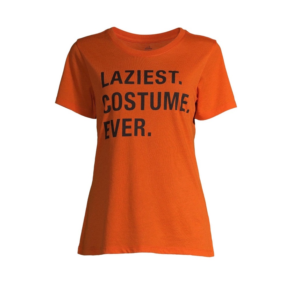 New Ladies Laziest Halloween Costme Ever T Shirt